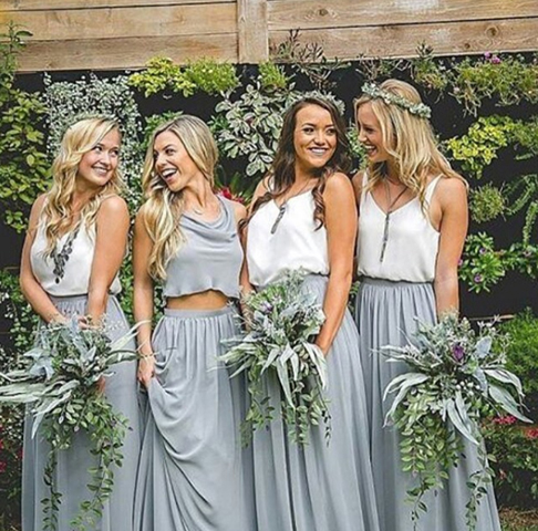 As demoiselles são tradição nos casamentos dos EUA e Europa  ||  Créditos: Reprodução Instagram